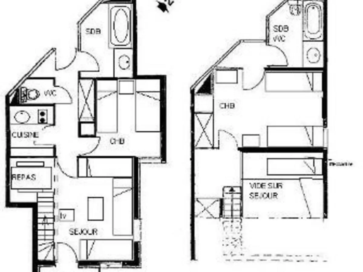 Duplex 8 Pers. Skis Aux Pieds A Valmorel - Fr-1-291-766 아파트